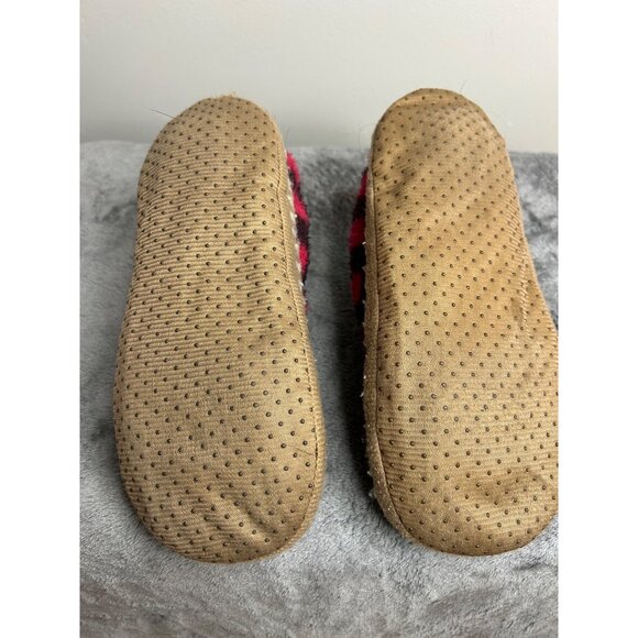 Maurices kids buffalo plaid slipper socks sz 5/6 comfortable christmas holiday - Picture 6 of 6